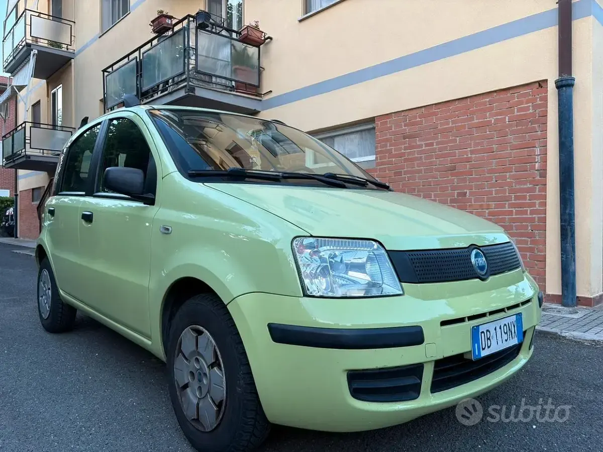 Usata Fiat Panda Active 54 CV (39 kW) 2006 Verde Utilitaria
