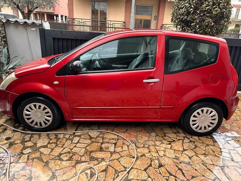 Usata Citroën C2 2008 Rosso Utilitaria