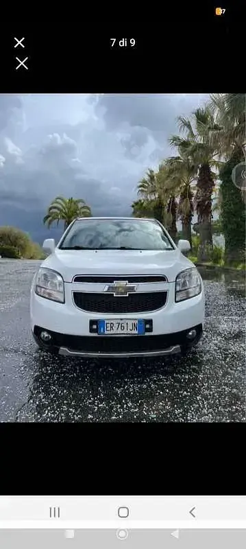 Usata Chevrolet Orlando LT 131 CV (96 kW) 2013 Monovolume