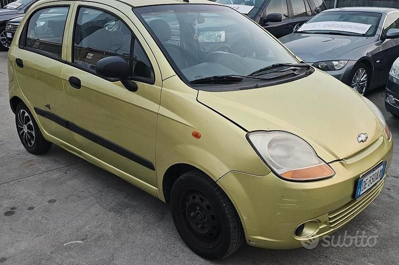 Usata Chevrolet Matiz 51 CV (37 kW) 2006 Giallo Utilitaria
