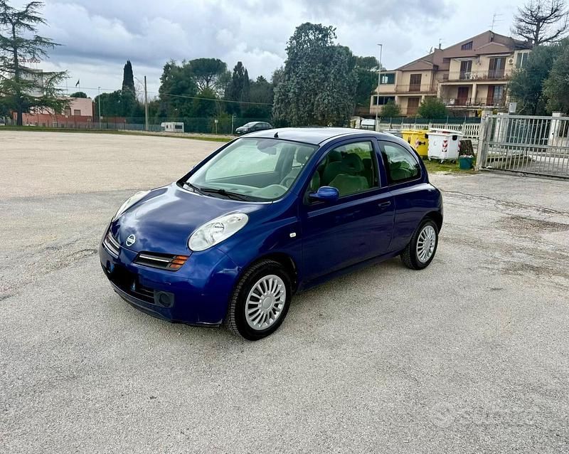 Usata Nissan Micra 82 CV (60 kW) 2005 Blu Berlina