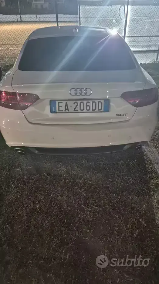 Usata Audi A5 249 CV (183 kW) 2010 Bianco Coupé