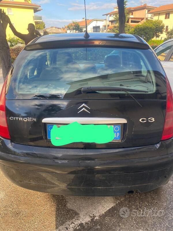 Usata Citroën C3 2003 Nero Utilitaria