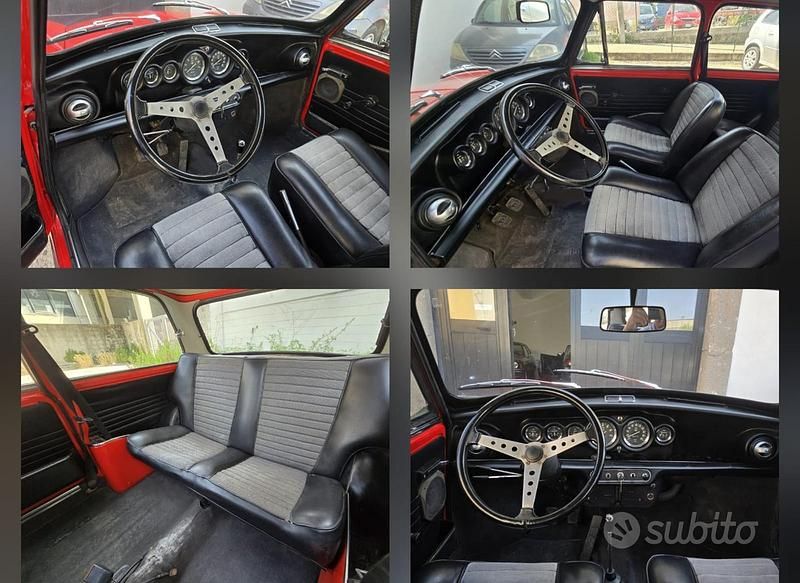 Usata Innocenti Mini 1970 Rosso