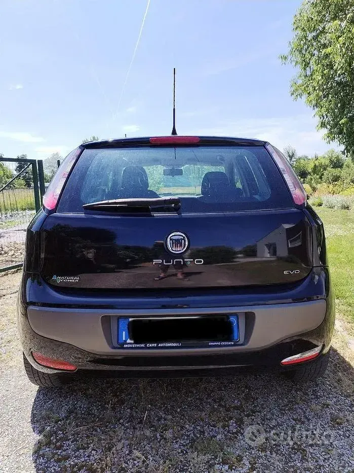 Usata Fiat Punto Evo Dynamic 77 CV (56 kW) 2010 Nero Utilitaria