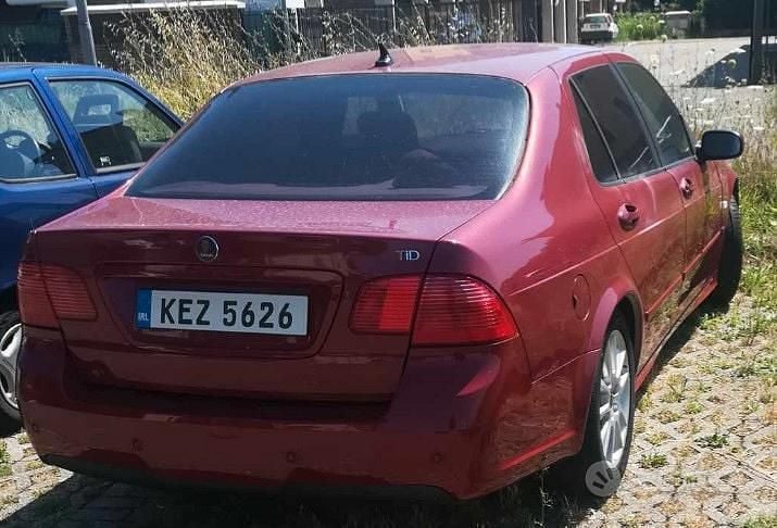 Usata Saab 9-5 150 CV (110 kW) 2007 Rosso Berlina