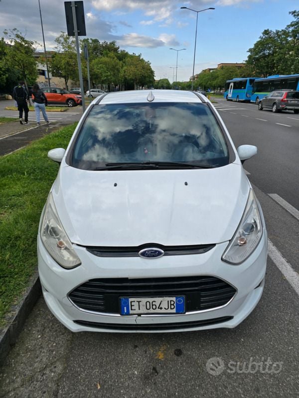 Usata Ford B-MAX 90 CV (66 kW) 2014 Bianco Monovolume