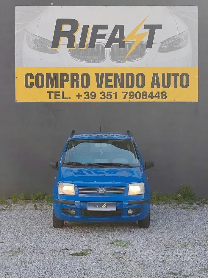 Usata Fiat Panda Dynamic 60 CV (44 kW) 2006 Blu Utilitaria