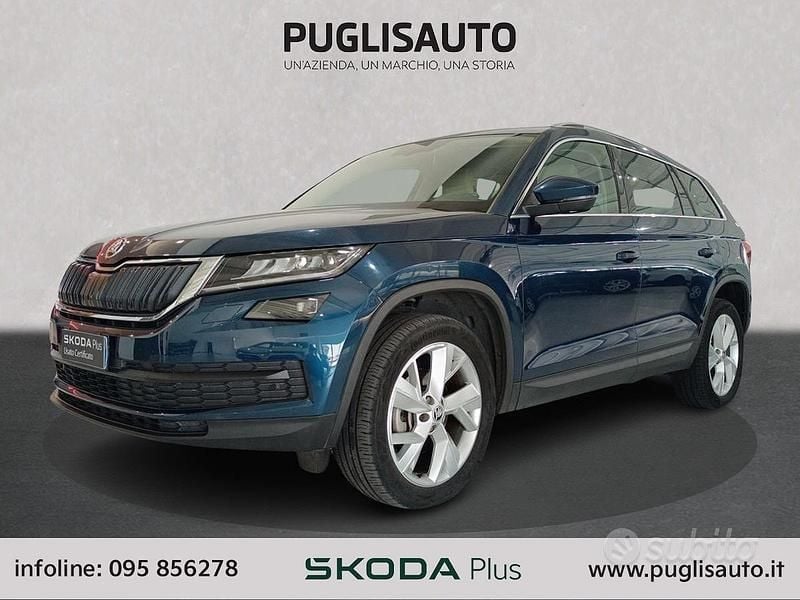 Usata Skoda Kodiaq Style 150 CV (110 kW) 2020 Blu SUV