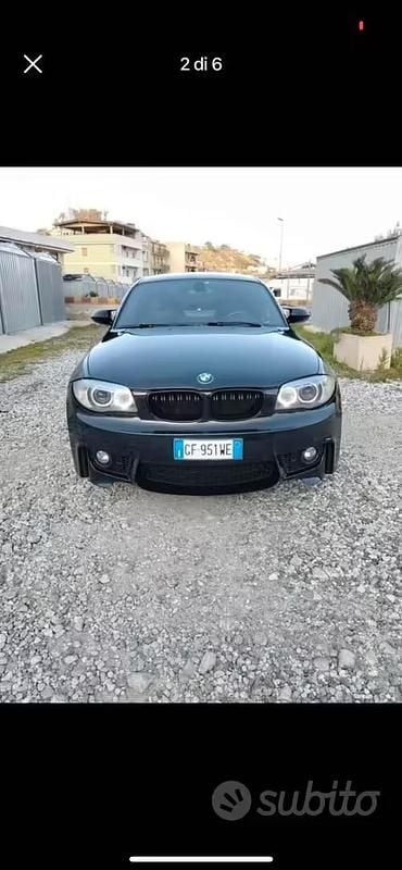 Usata BMW 123 M Sport 204 CV (150 kW) 2009 Nero Utilitaria