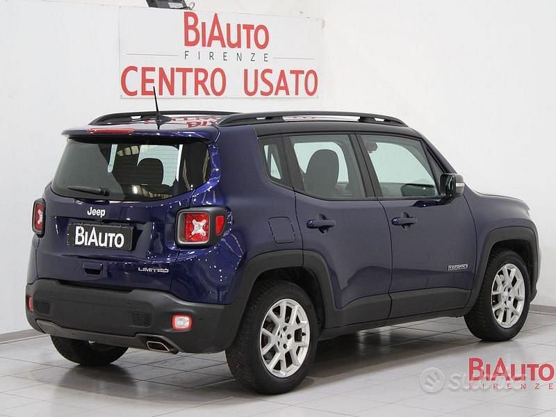 Usata Jeep Renegade Limited 150 CV (110 kW) 2019 Blu SUV