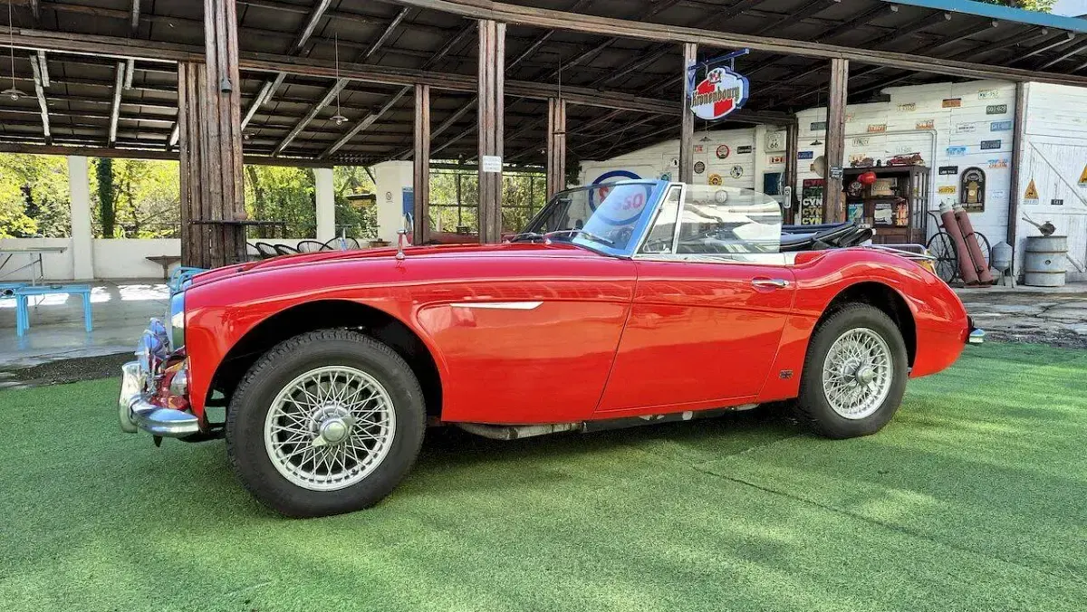 Usata Austin Healey 3000 MK III 148 CV (108 kW) 1965 Rosso Cabrio