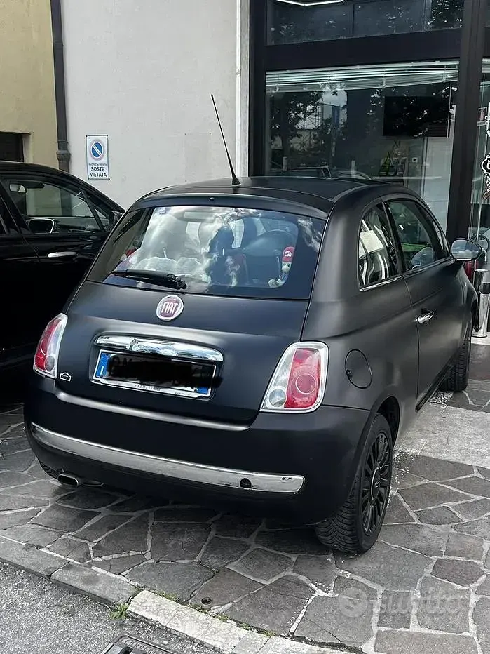 Usata Fiat 500 2007 Nero Berlina