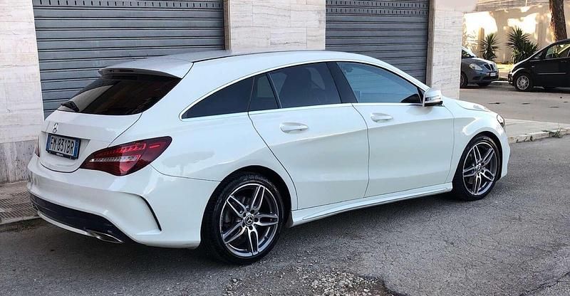 Usata Mercedes CLA180 Shooting Brake Edition 109 CV (80 kW) 2017 Bianco Station wagon