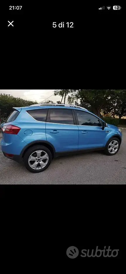 Usata Ford Kuga 136 CV (100 kW) 2013 Bluazzurro SUV