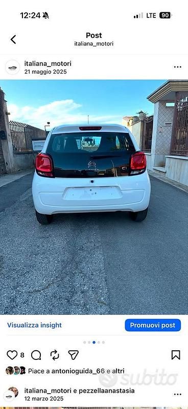 Usata Citroën C1 2021 Utilitaria
