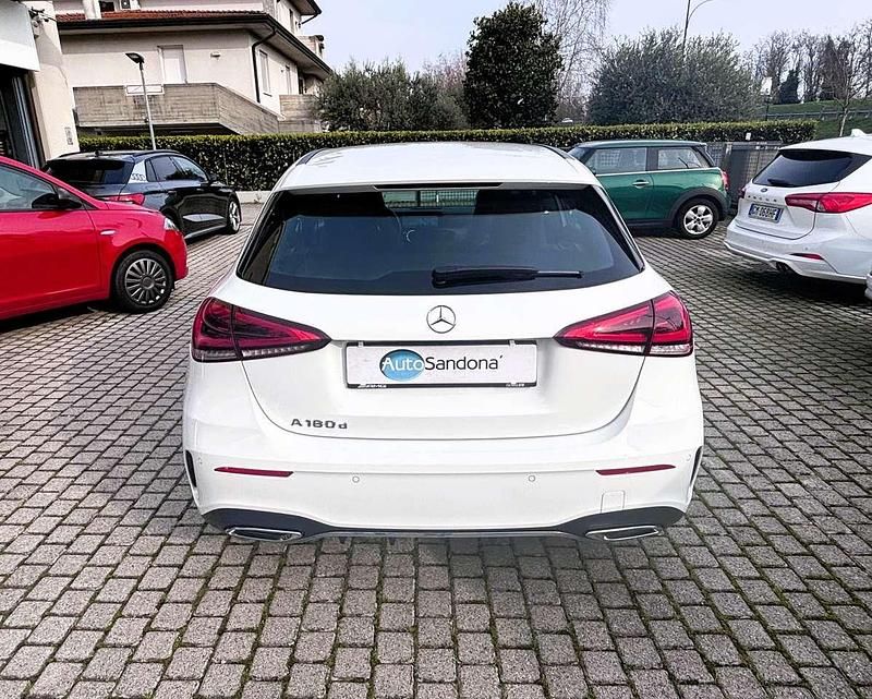 Usata Mercedes A180 Premium 116 CV (85 kW) 2019 Bianco Coupé