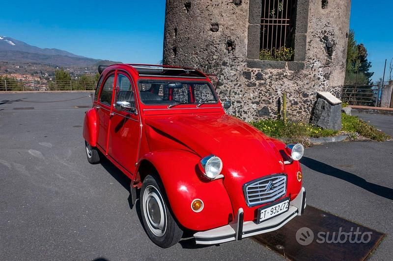 Usata Citroën 2CV 29 CV (21 kW) 1983 Rosso Berlina