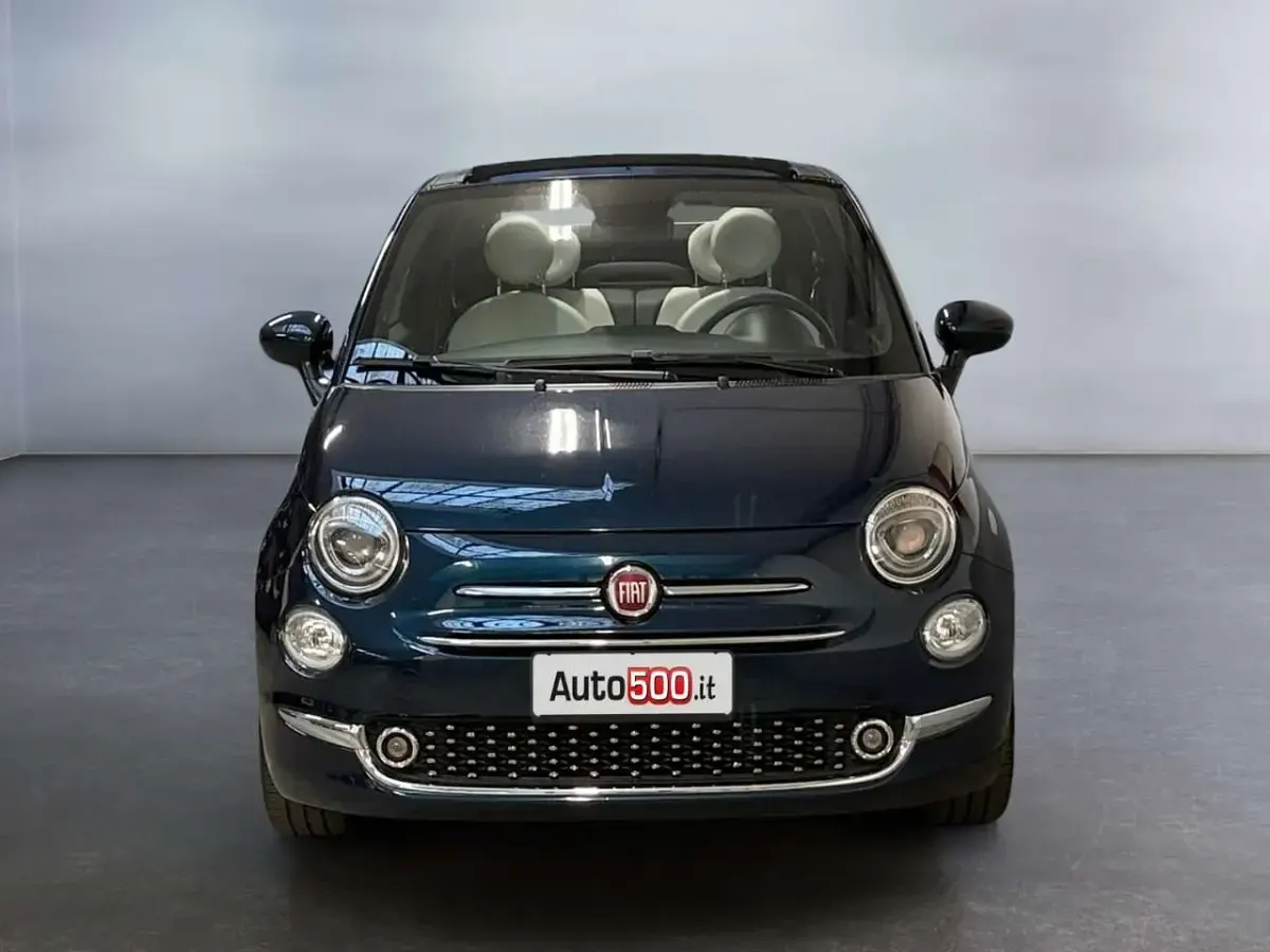 Usata Fiat 500C Dolcevita 69 CV (50 kW) 2022 Blu/azzurro Cabrio