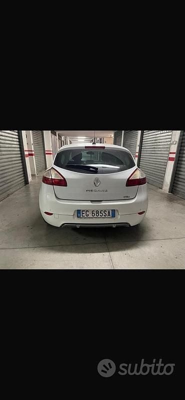 Usata Renault Mégane GT Line GT-Line 110 CV (80 kW) 2010 Bianco Berlina