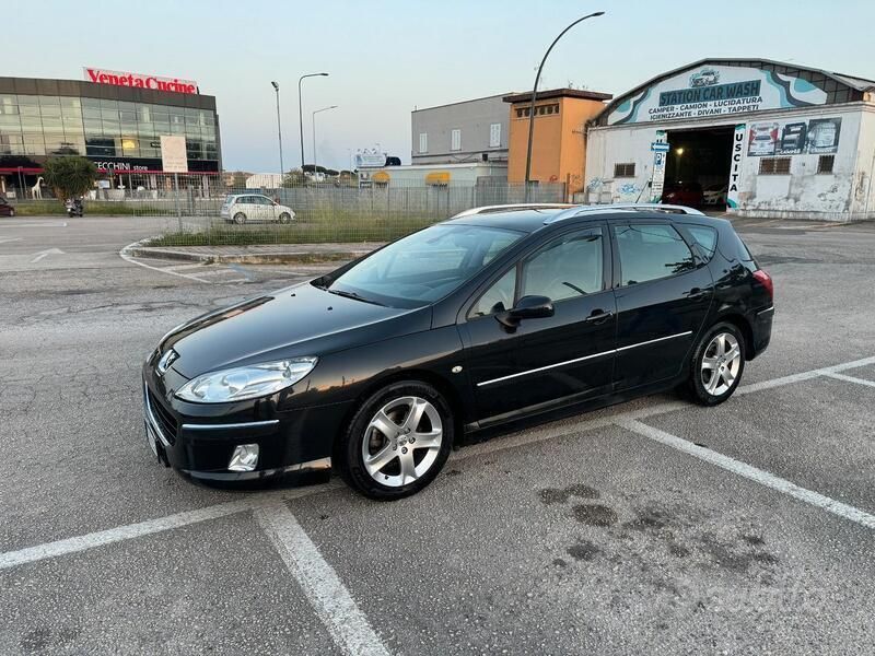Usata Peugeot 407 Sport 136 CV (100 kW) 2006 Nero Station wagon