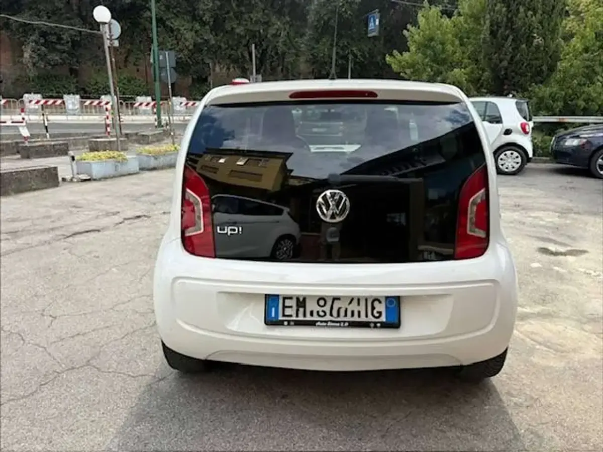 Usata VW up! 75 CV (55 kW) 2012 Bianco Utilitaria
