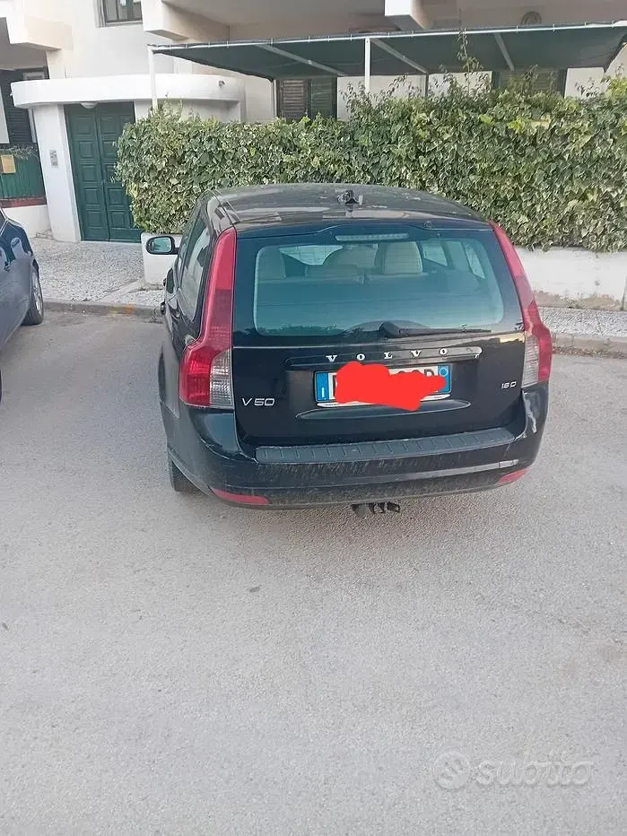Usata Volvo V50 109 CV (80 kW) 2008 Nero Station wagon