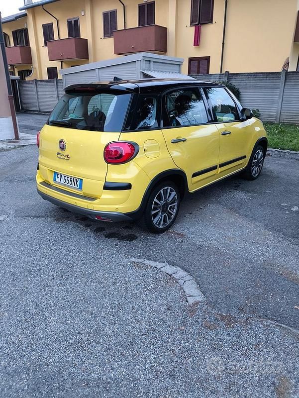 Usata Fiat 500L Cross 95 CV (69 kW) 2019 Giallo Monovolume