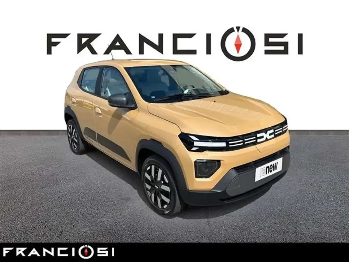 Usata Dacia Spring Expression 19 kW (26 CV) 2025 Beige Utilitaria