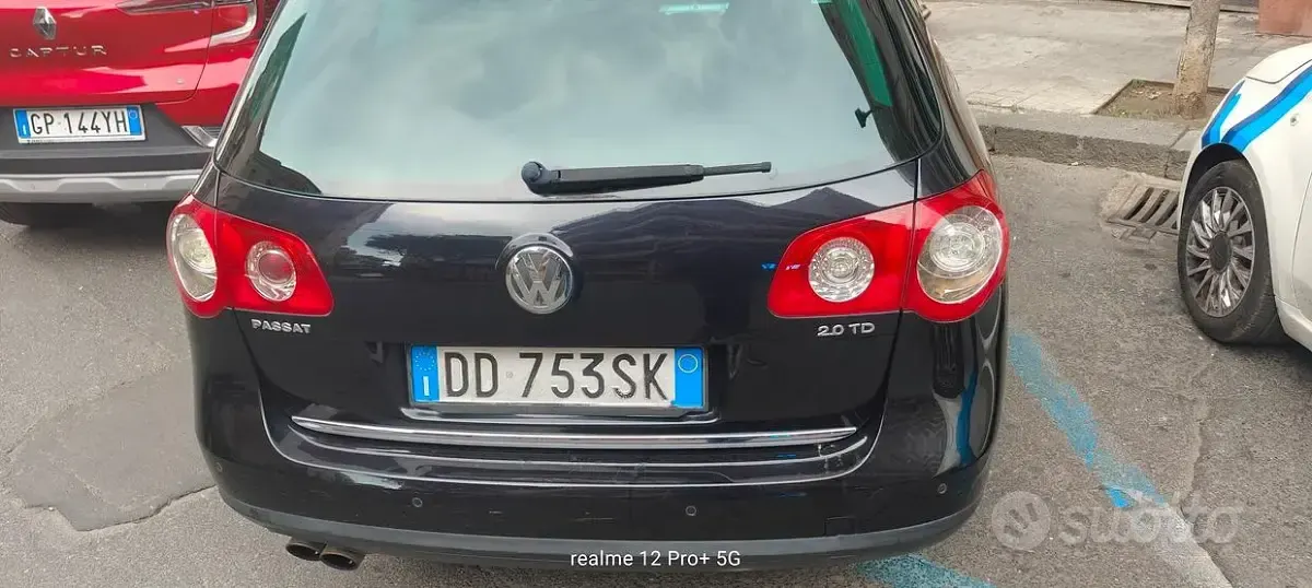 Usata VW Passat 140 CV (102 kW) 2006 Nero Station wagon