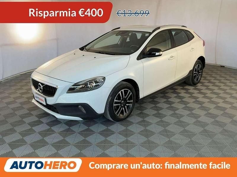 Bianco Usata 2017 Volvo V40 CC Business Edition Station wagon | 13.299 € (Buon prezzo) - Immagine 1/3