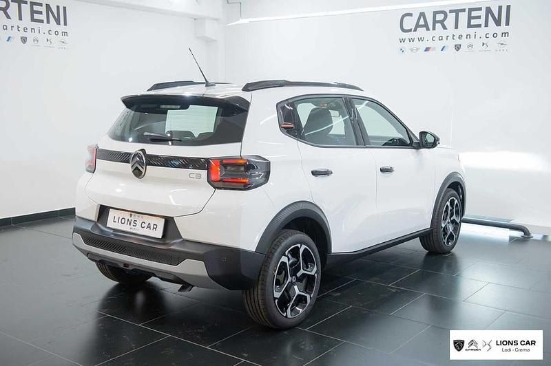 Nuova Citroën C3 PureTech 101 CV (74 kW) 2025 Polar whyte SUV