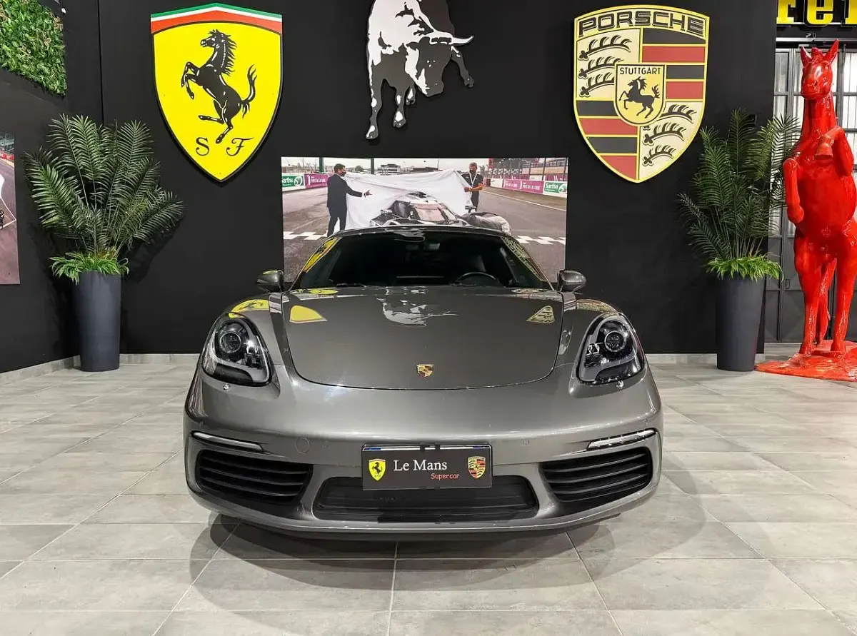 Usata Porsche Cayman 299 CV (219 kW) 2018 Grigio agata Coupé