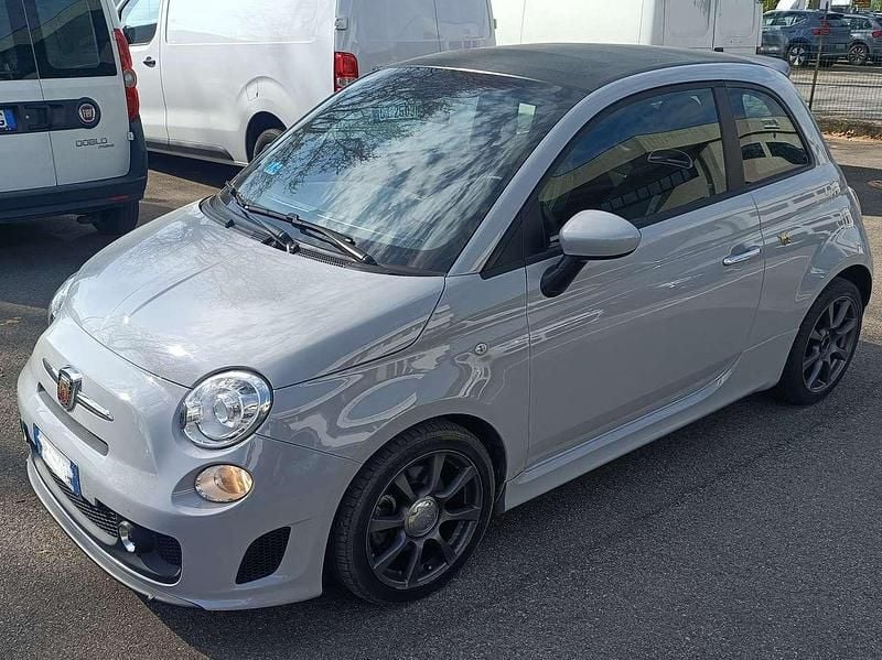 Usata Abarth 595C 140 CV (102 kW) 2013 Grigio strada Cabrio