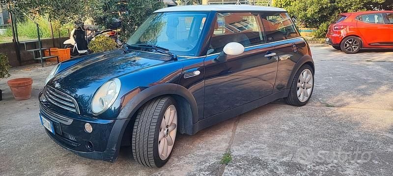 Usata Mini Cooper Coupé 116 CV (85 kW) 2005 Blu Coupé