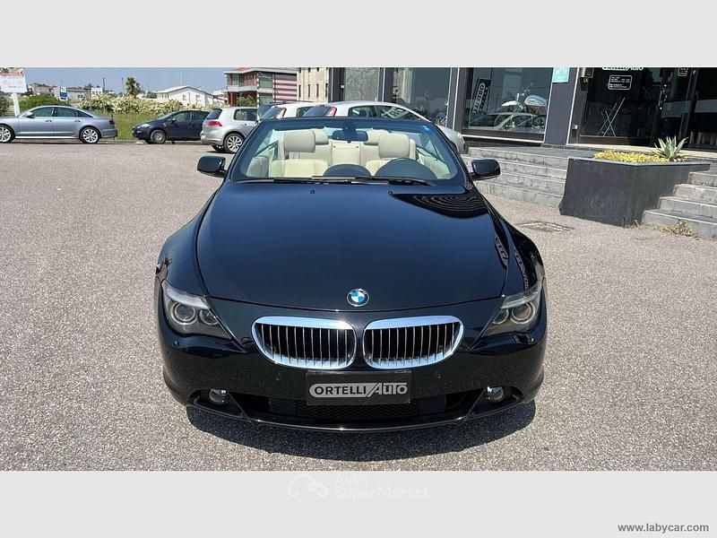 Usata BMW 650 Efficient Dynamics 367 CV (269 kW) 2006 Nero Coupé