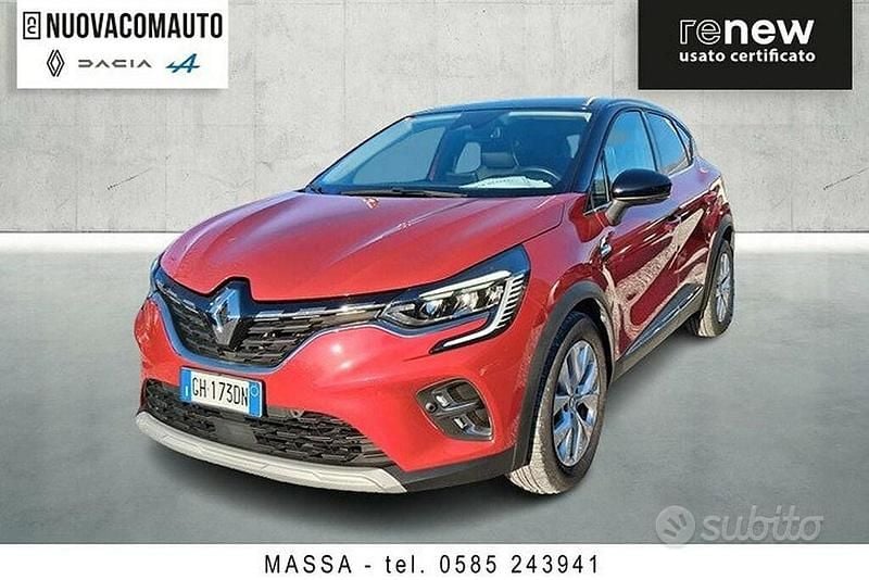 Usata Renault Captur Intens 159 CV (116 kW) 2021 Rosso SUV