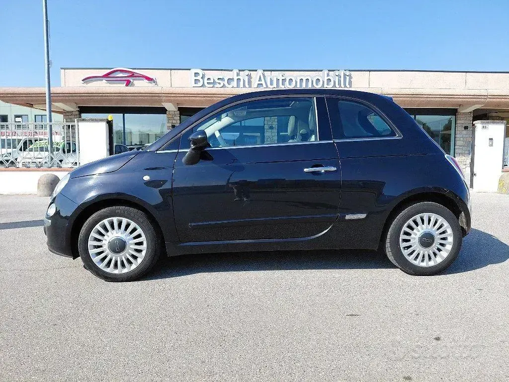Usata Fiat 500 Lounge 69 CV (50 kW) 2014 Nero Utilitaria