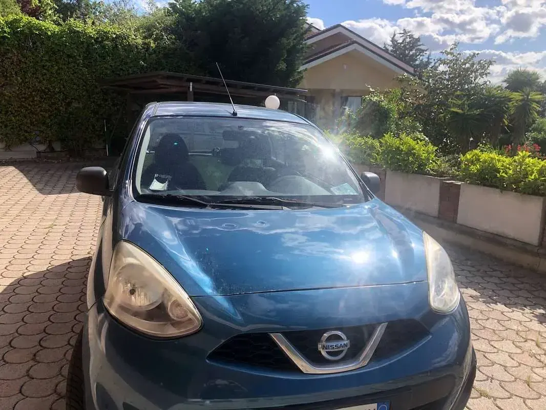 Usata Nissan Micra Visia 80 CV (58 kW) 2014 Blu/azzurro Utilitaria