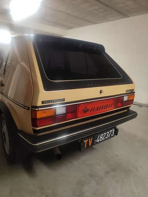 Usata VW Golf I 50 CV (36 kW) 1981 Giallo Utilitaria