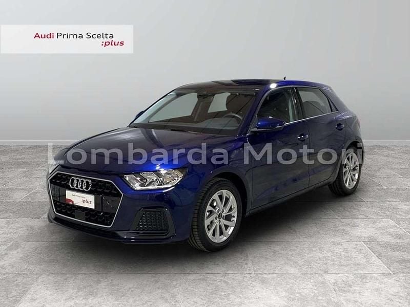 Usata Audi A1 Sportback Admired 95 CV (69 kW) 2024 Blu navarra metallizzato Utilitaria
