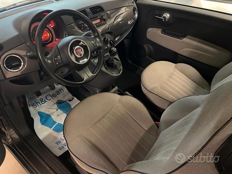 Usata Fiat 500 Lounge 69 CV (50 kW) 2014 Verde Berlina
