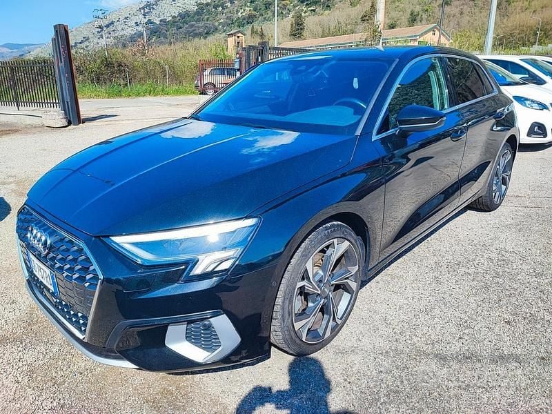 Usata Audi A3 Sport 150 CV (110 kW) 2020 Nero Berlina