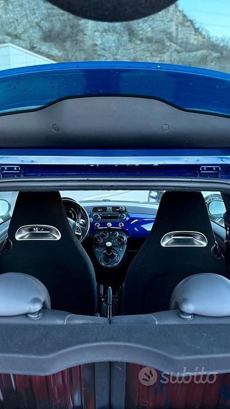 Usata Abarth 595 2016 Blu Utilitaria