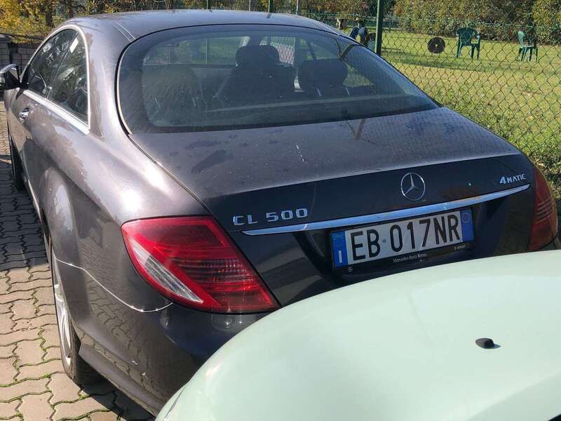 Usata Mercedes CL500 387 CV (284 kW) 2010 Nero Coupé