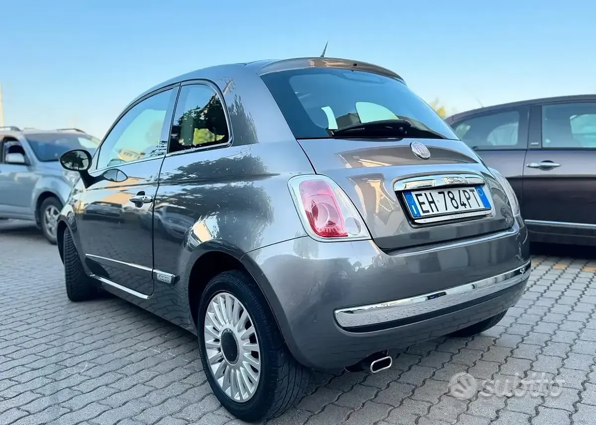 Usata Fiat 500 95 CV (69 kW) 2011 Grigio Utilitaria