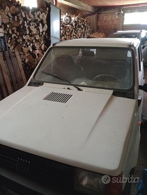 Usata Fiat Panda 1999 Bianco Utilitaria