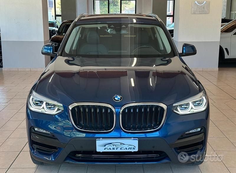 Begagnad BMW X3 Advantage 190 HK (139 kW) 2019 Blå SUV