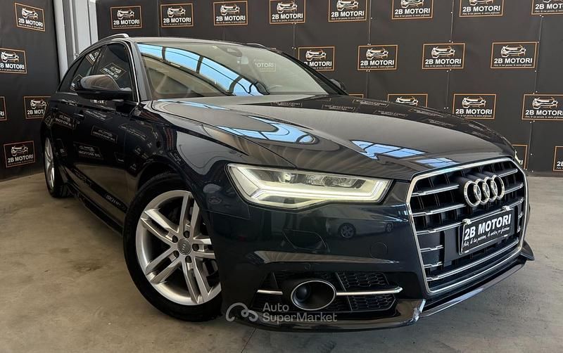 Usata Audi A6 S-Line 190 CV (139 kW) 2018 Nero Station wagon