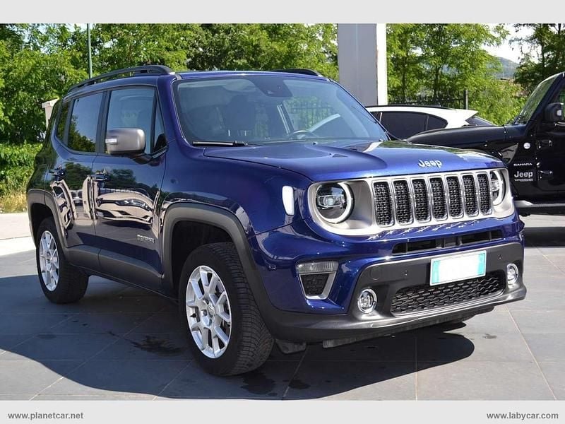 Usata Jeep Renegade Limited 140 CV (102 kW) 2020 Blu/azzurro SUV
